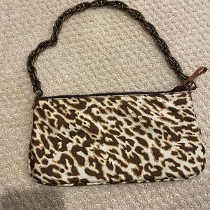 J Crew mini handbag with chain handle